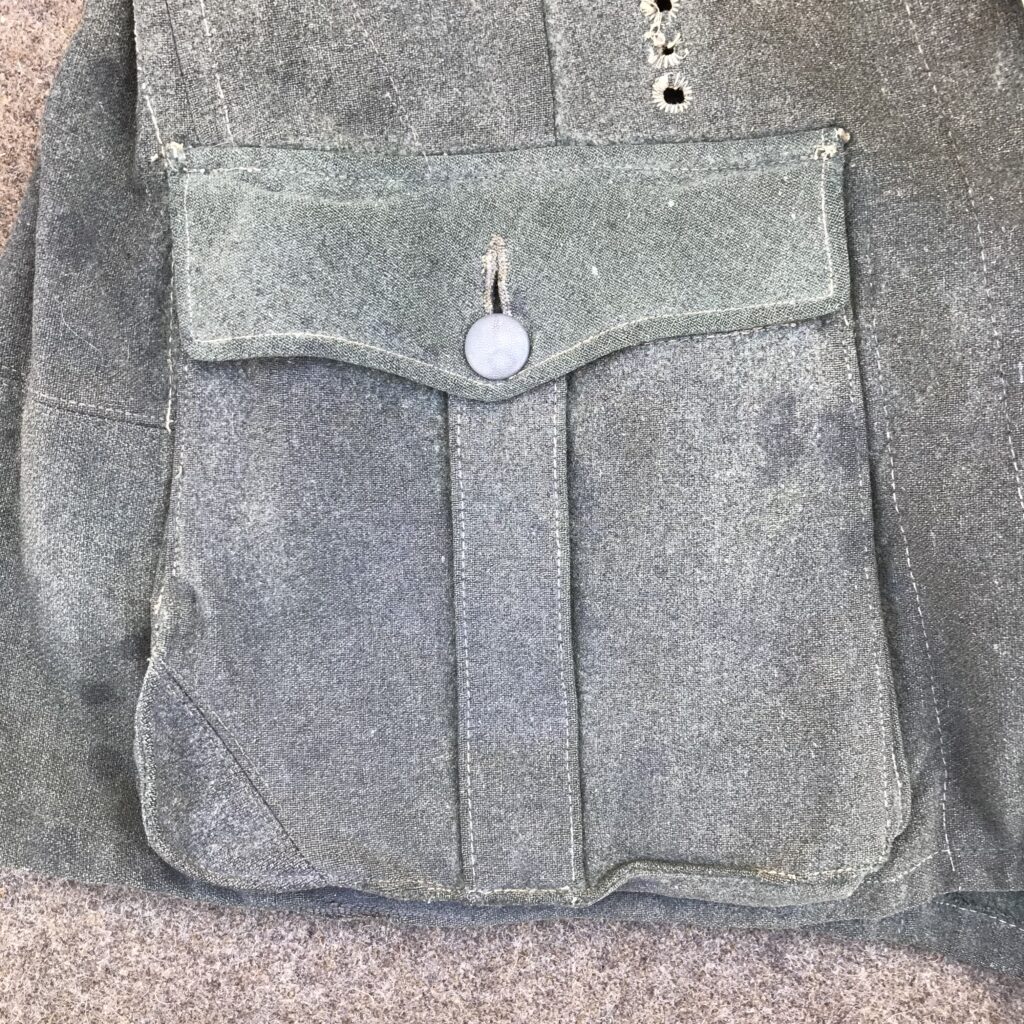Wehrmacht M40 field blouse, depot repaired and reissued – Festung.net